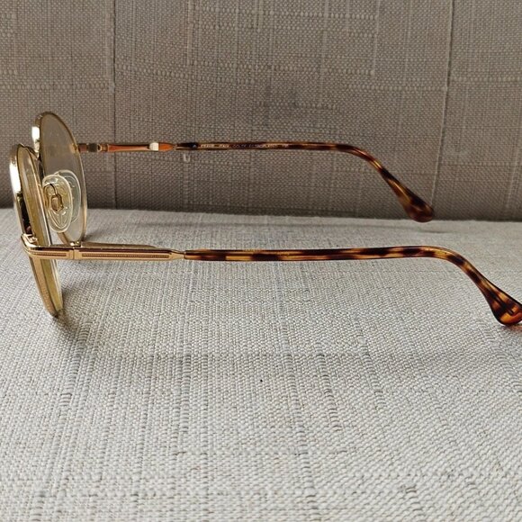 Vintage Loxuttica Women Eyeglasses Frame GOLDELETROPLATED Glasses Frame Italy main image 11